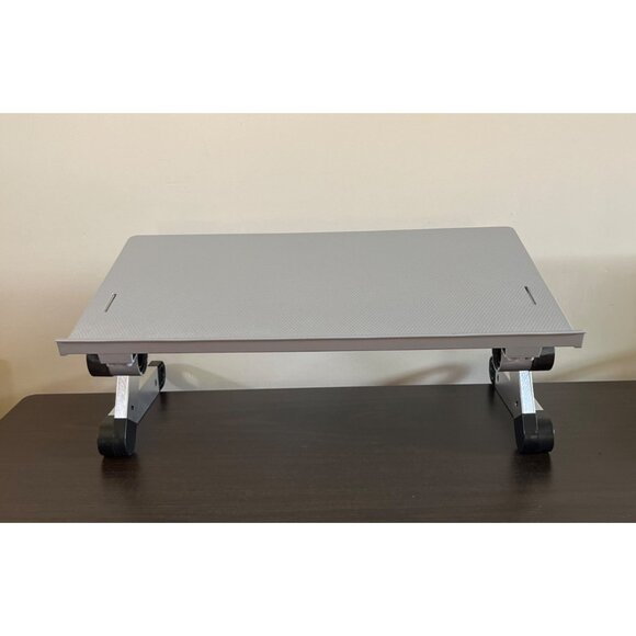 Uncaged Ergonomics Workez Gray Adjustable Laptop Computer Desk Stand - Picture 1 of 1